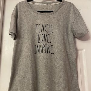 Rae Dunn tshirt NWT size L